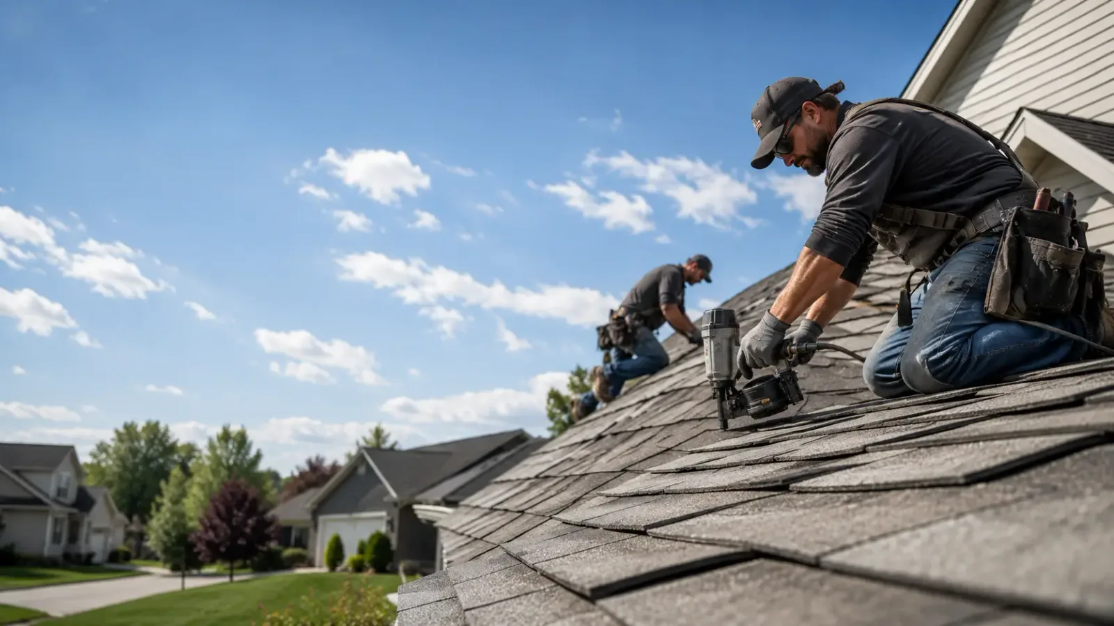 Storm Damage Roof Repair in Spicer, MN near me